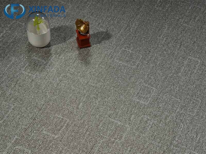 Carpet Look LVT Tile Installation Self Adhesive Loose Lay SPC Click