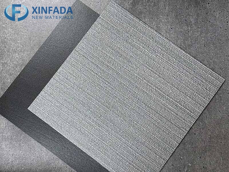 Pvc vinyl carpet manufacturer in china LVT board floor glued gym carpet effect