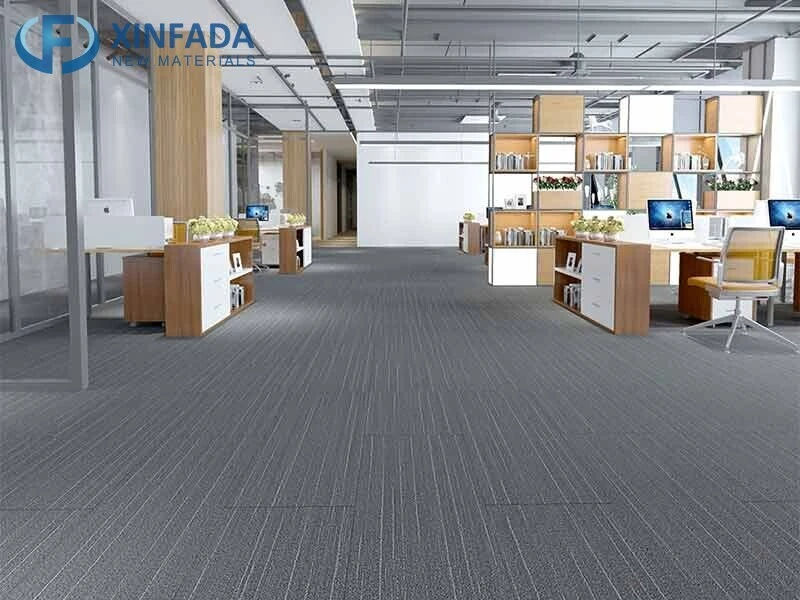 Laminate tile pvc carpet floor waterproof lvt dry back 3mm floor pvc vinyl