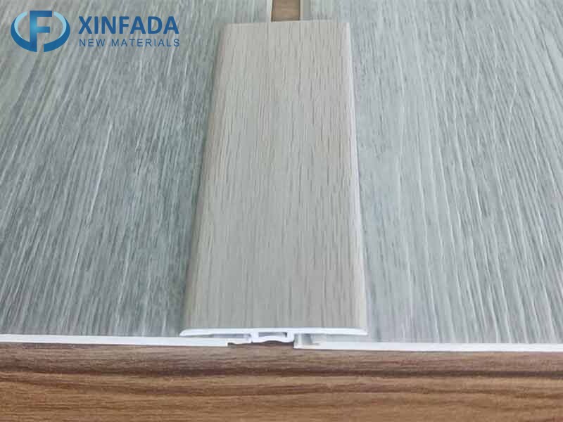 Easy Install 2400x45x6mm SPC T-Molding Plastic Vinyl PVC T Molding Edge