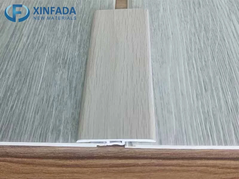 Easy Install 2400x45x6mm SPC T-Molding Plastic Vinyl PVC T Molding Edge