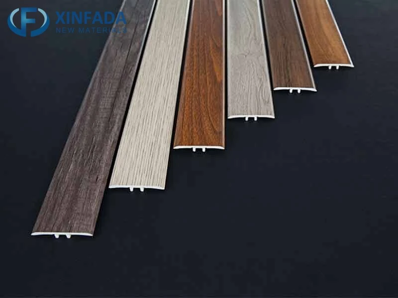 Easy Install 2400x45x6mm SPC T-Molding Plastic Vinyl PVC T Molding Edge