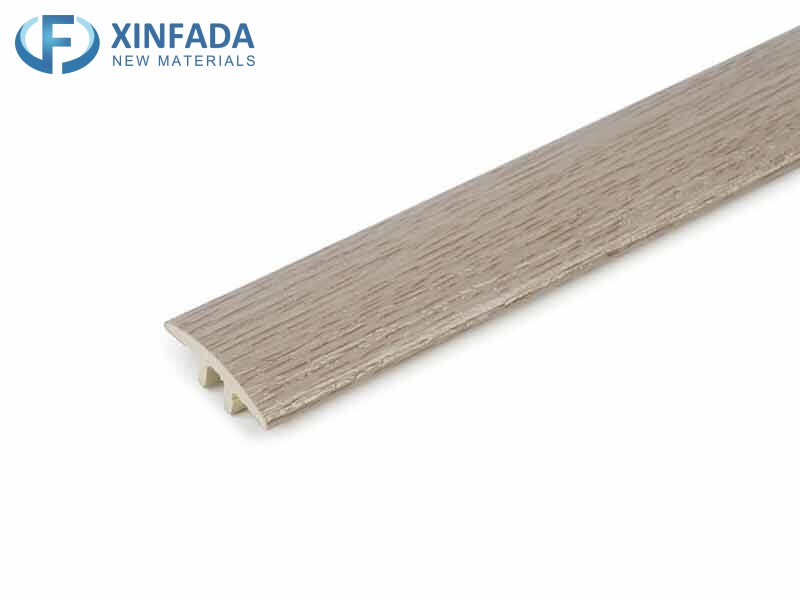 Easy Install 2400x45x6mm SPC T-Molding Plastic Vinyl PVC T Molding Edge