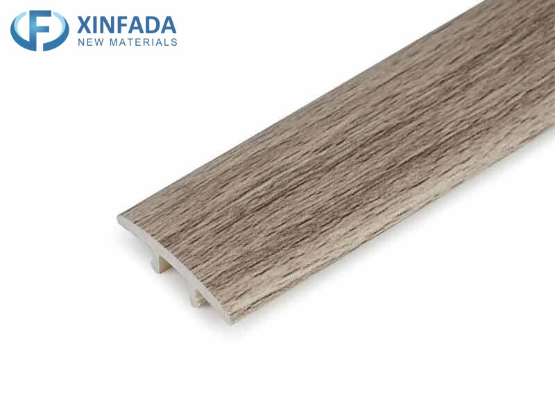 Easy Install 2400x45x6mm SPC T-Molding Plastic Vinyl PVC T Molding Edge