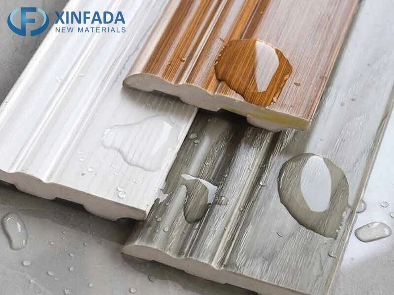 LED Skirting Baseboard Accessory PS Skirting Boards Waterproof skirting line for modern style decor moulding