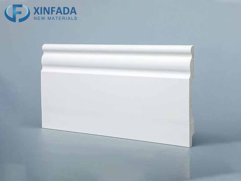 Hot Sale Plastic Skirting Molding PS Polystyrene Baseboard Cornice Waterproof