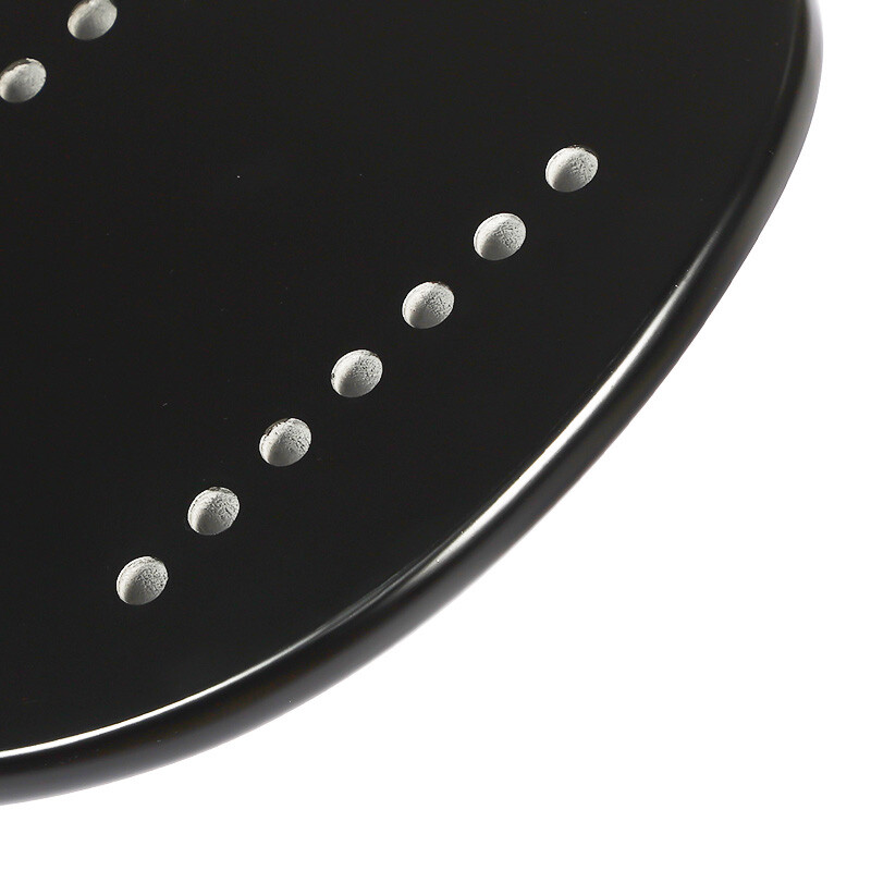 Newly designed glass fiber beach tennis rack with carbon fiber frame surface.