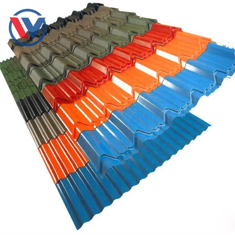 ألواح SGCH المموجة المطلية بالألوان والمغلقة بالزنك