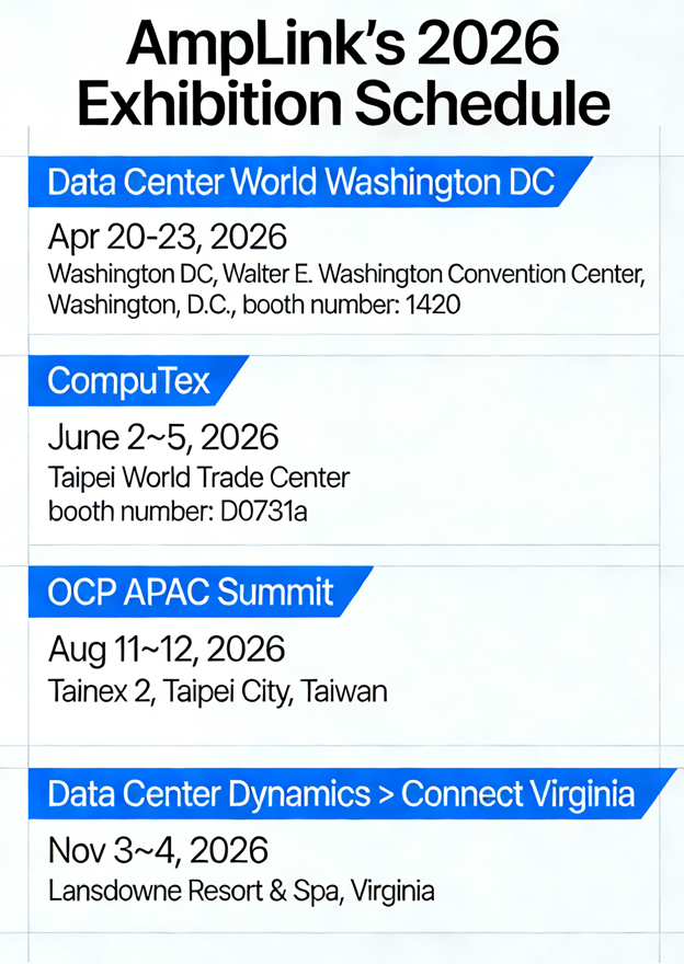 AmpLink 2026 event schedule