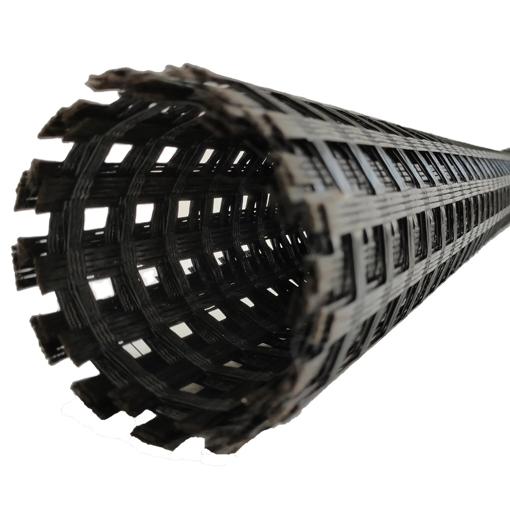 Warp Knitted Polyester Filament Geogrid