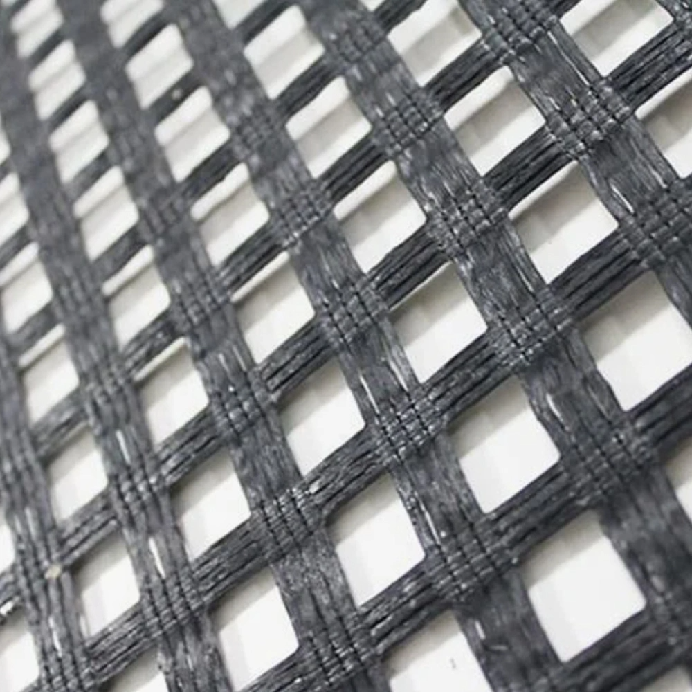 Warp Knitted Polyester Filament Geogrid