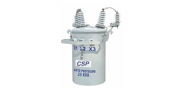 Single and Three Phase Power Pole Mounted Distribution Transformer