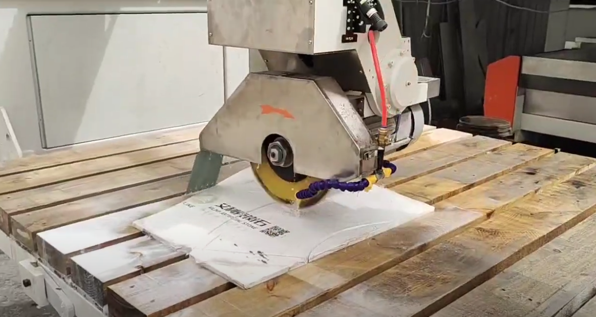 4 Axis Bridge Saw GQ-3220B+