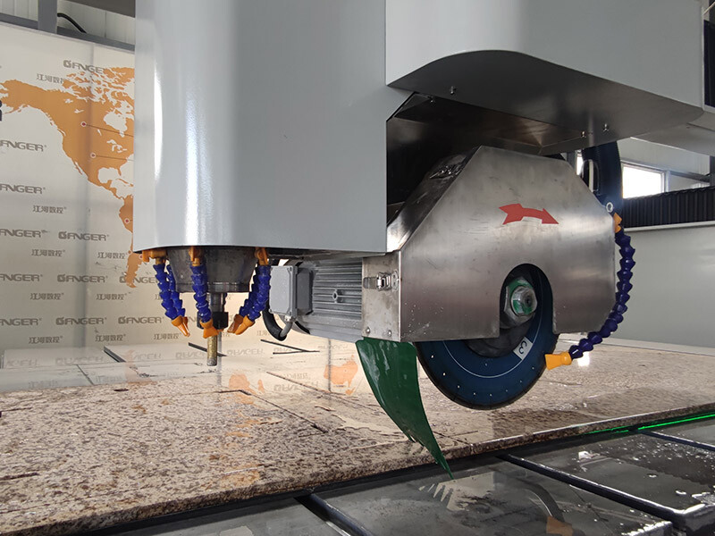 4 Axis Bridge Saw GQ-3220BM (4+1)