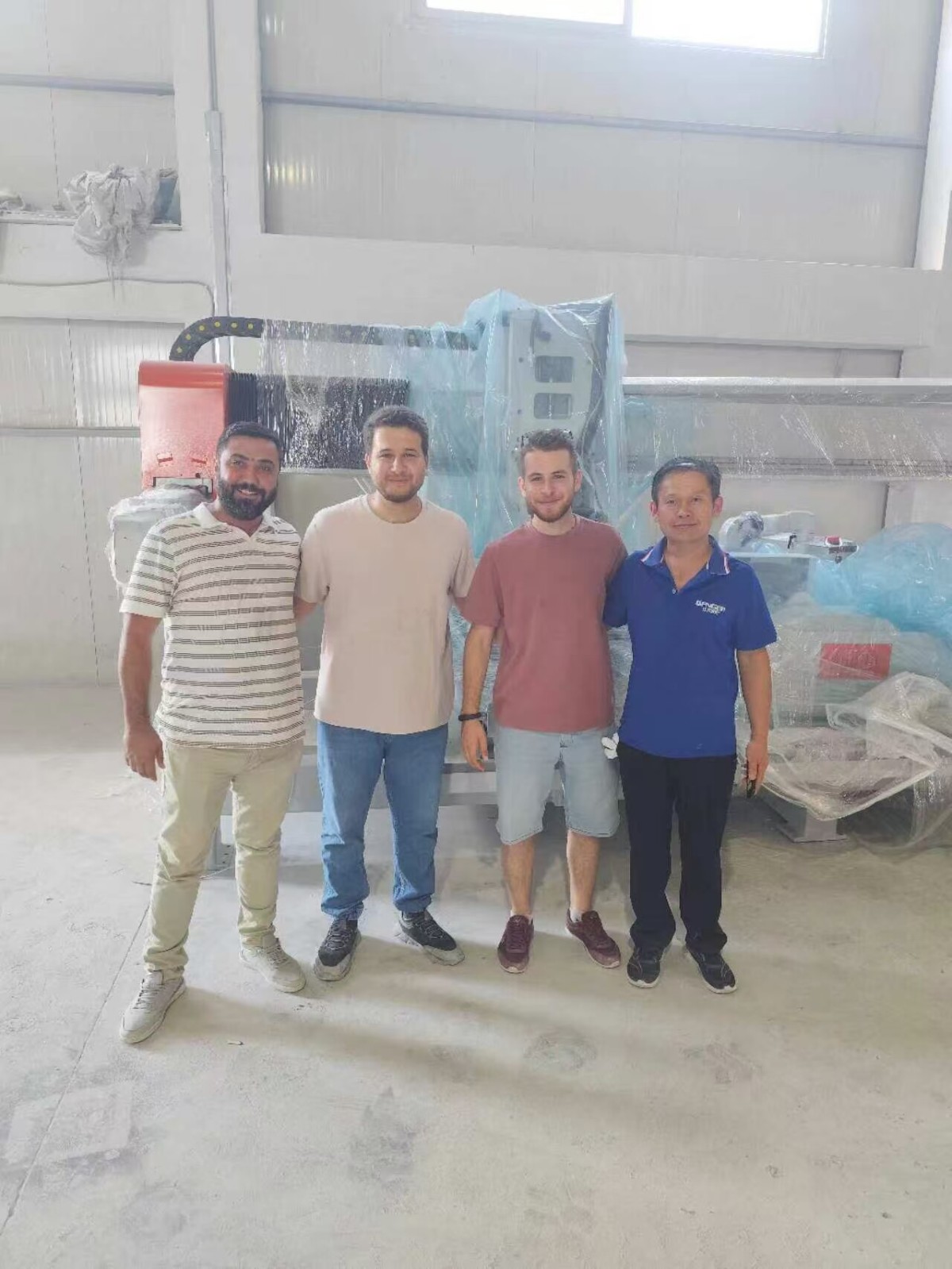GANGER CNC provide after-service for installation and testing in European7.jpg GANGER CNC provide after-service for installation and testing in European