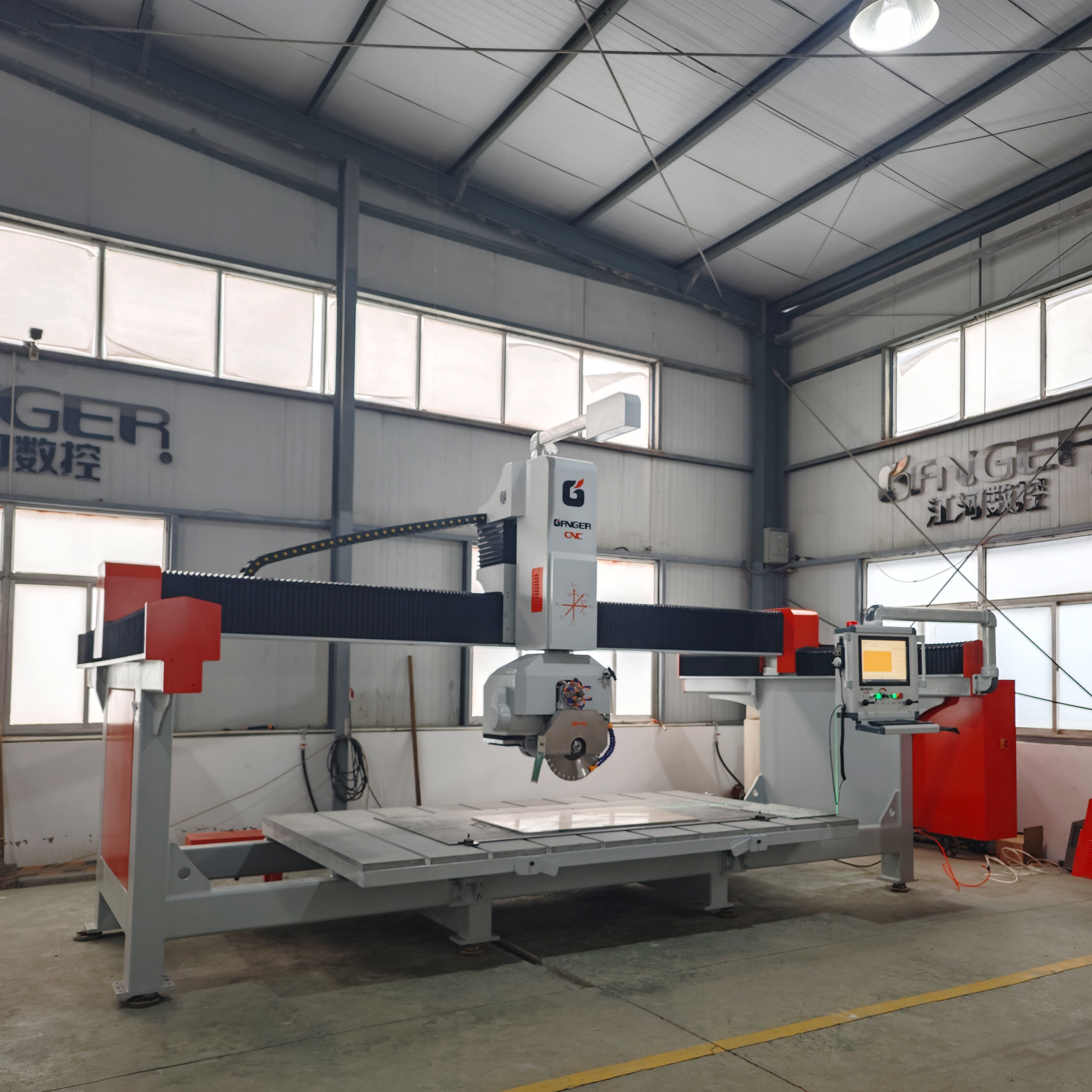 5 Axis Bridge Saw GQ-3220DSM (5+1)