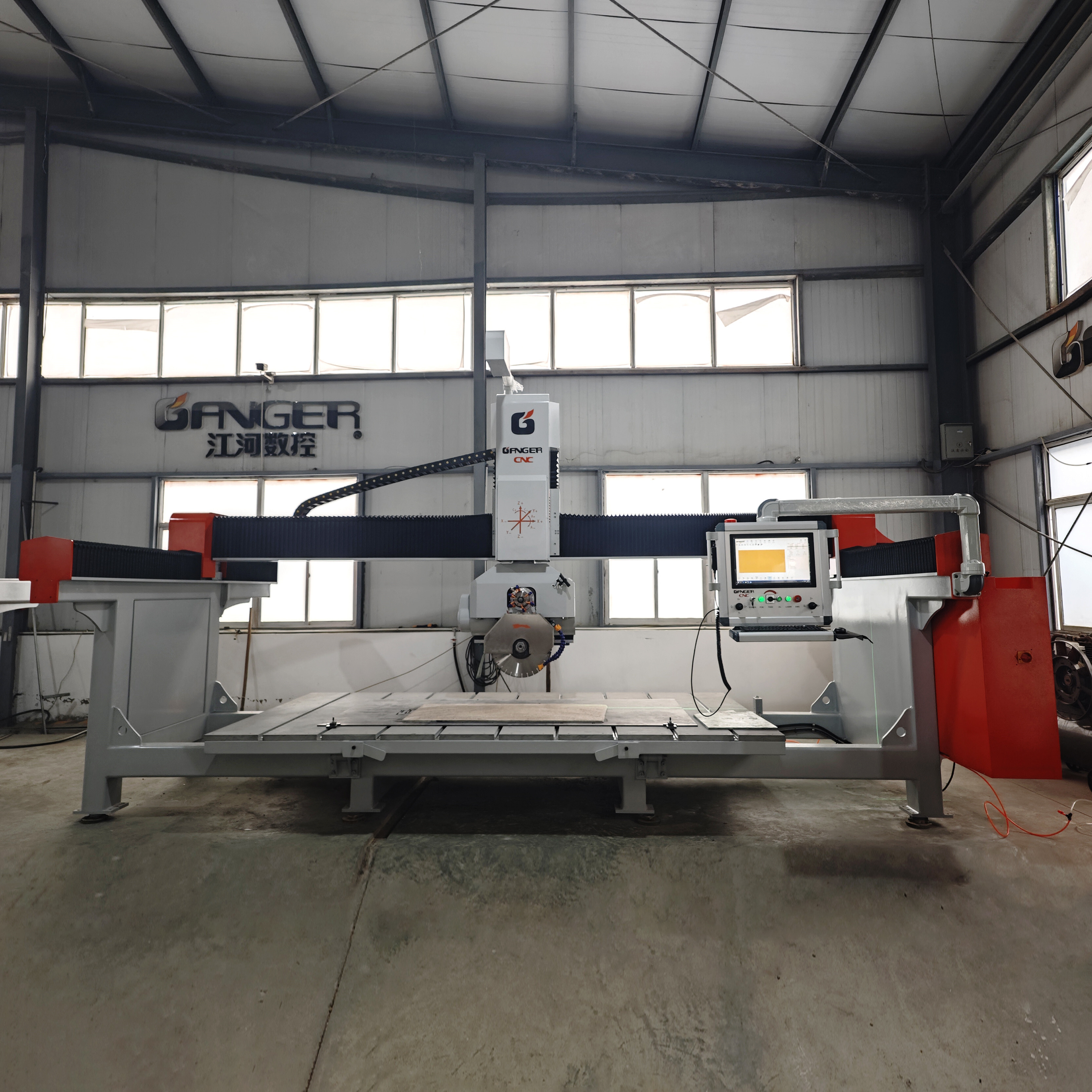 5 Axis Bridge Saw GQ-3220DSM (5+1)