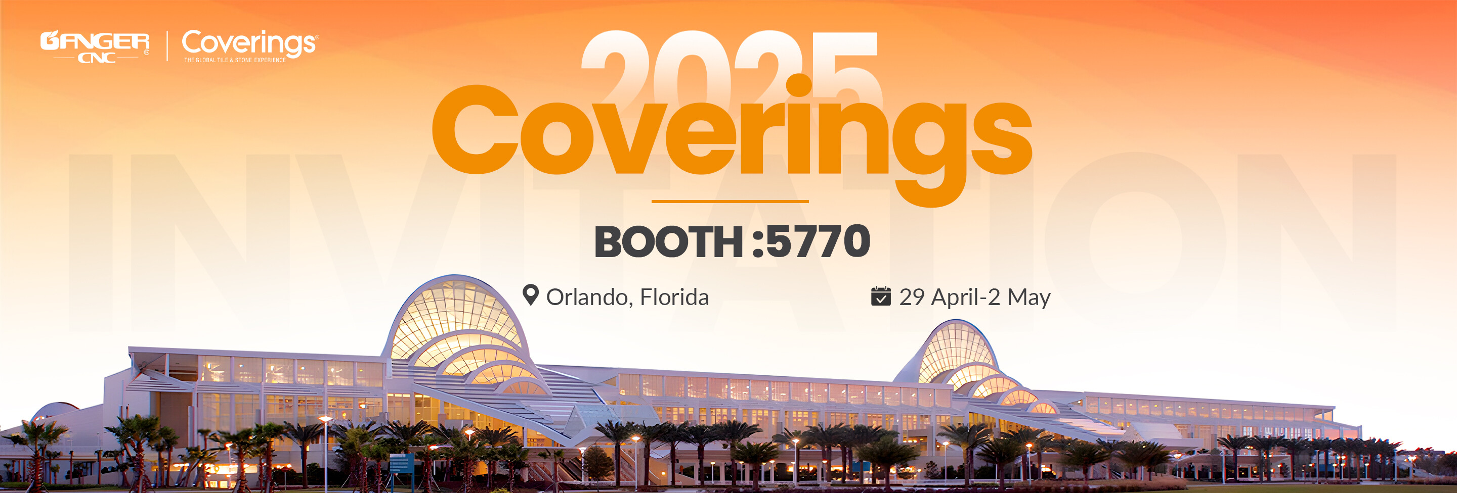 GANGER CNC joins 2025 Coverings