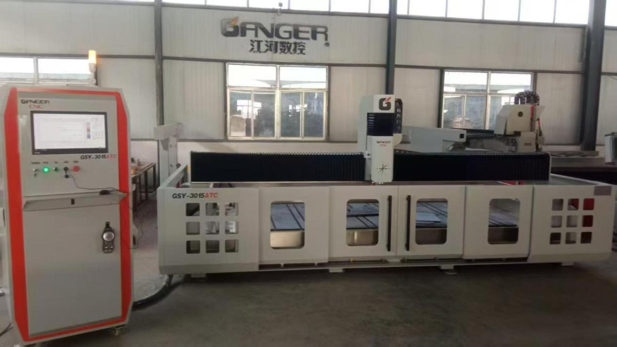Countertops Cnc Center GSY-3015ATC  Shipped to Romania