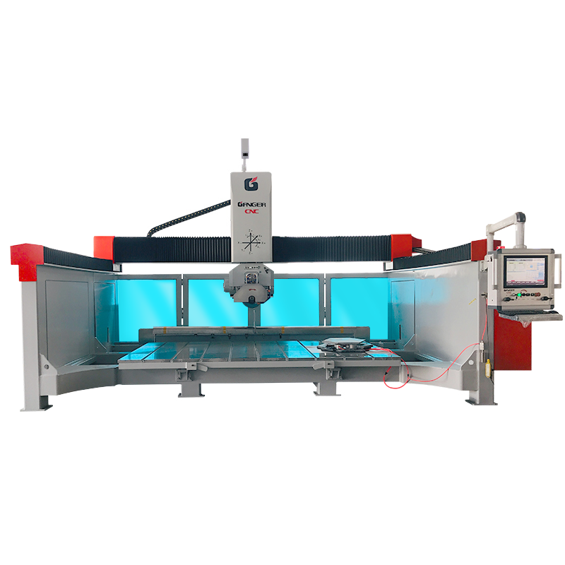 5 Axis Bridge Saw GQ-3220DST (5+1, with ATC)