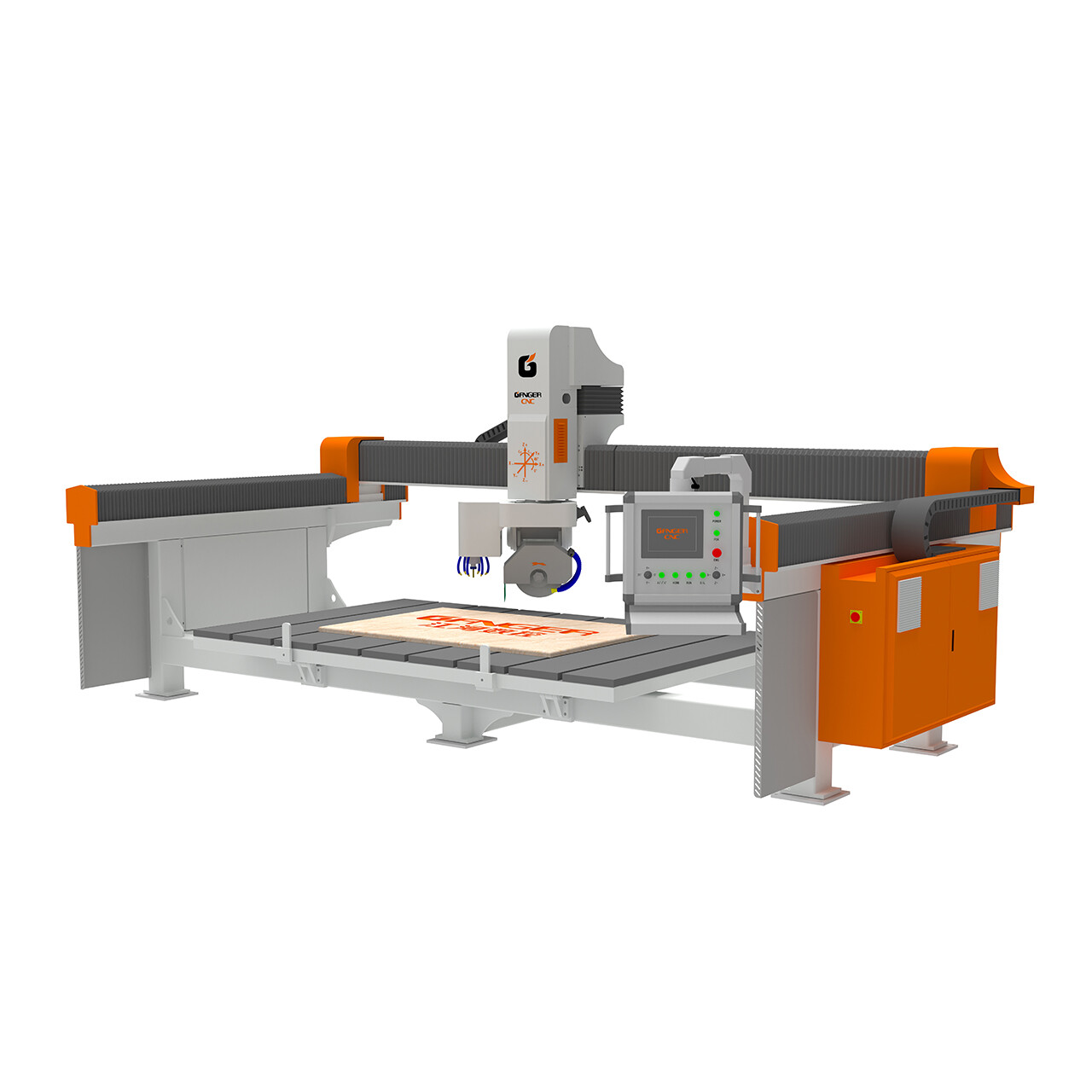 4 Axis Bridge Saw GQ-3220BM (4+1)