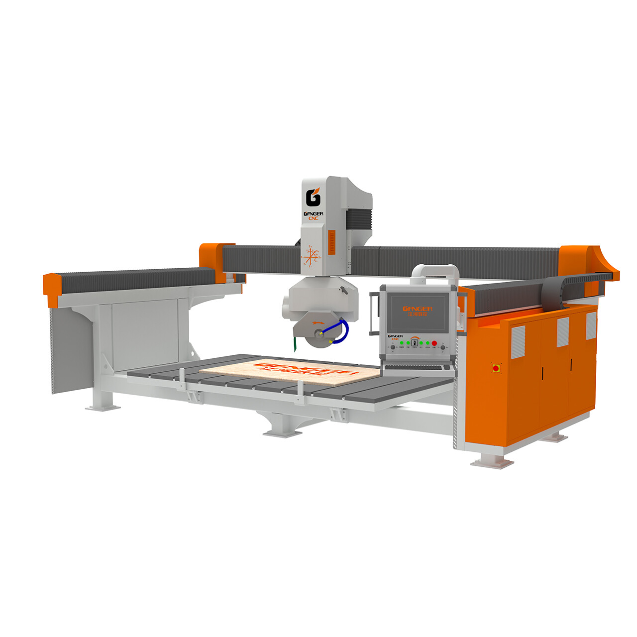 5 Axis Bridge Saw GQ-3220D