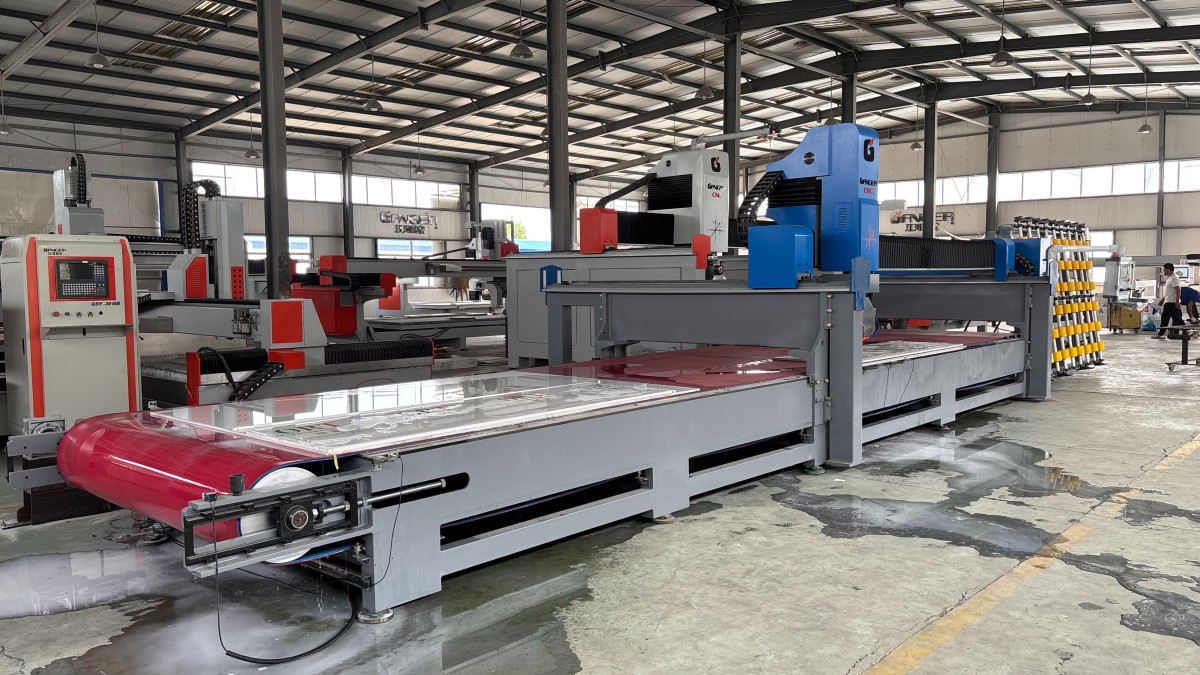 4 axis and 5 axis stone automatic production line