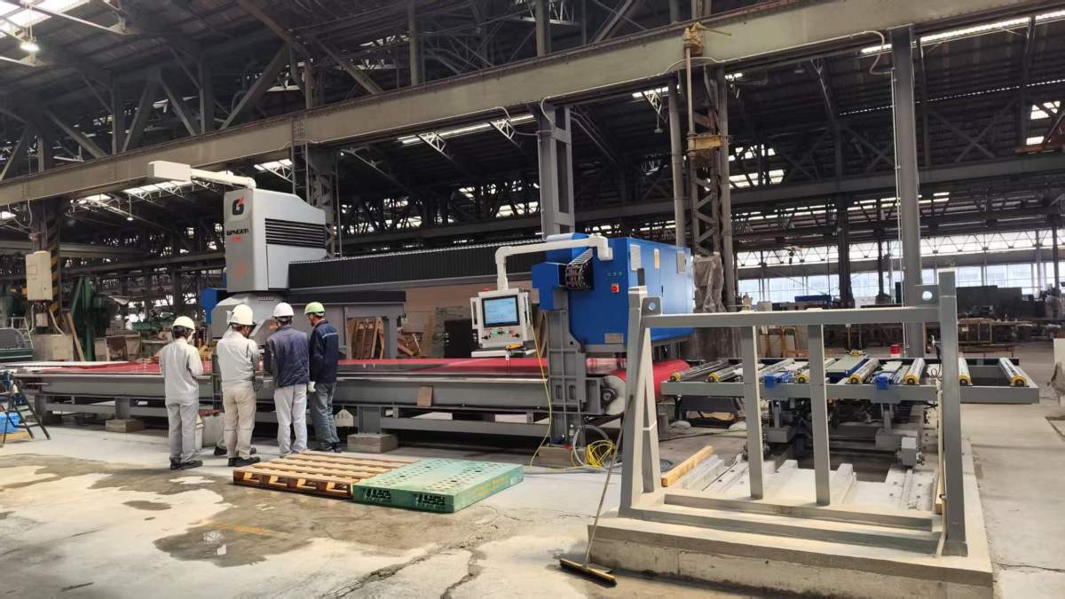 Our Engineers Team Completes Stone Machinery Training in Japan