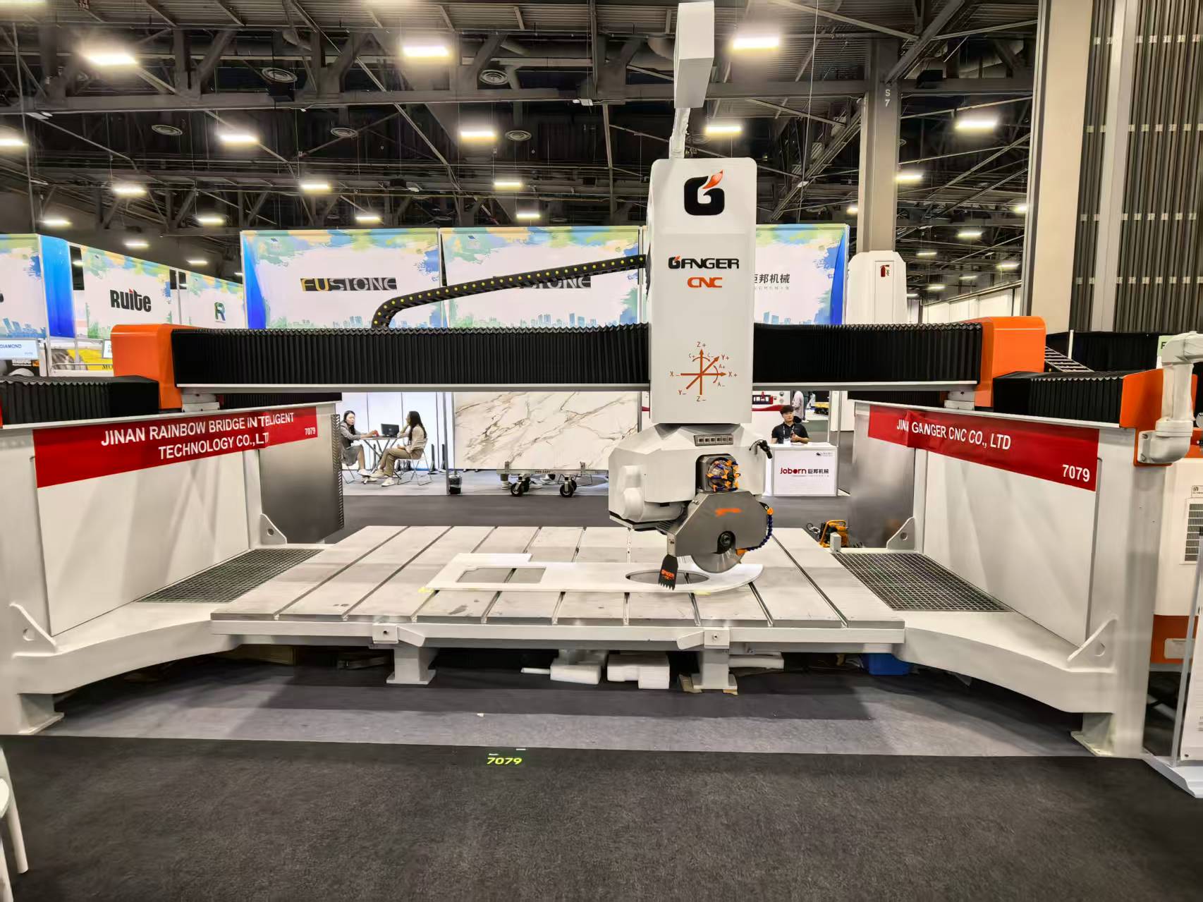 Stone Bridge Cutting Machine Showcased at Las Vegas Covering 2026