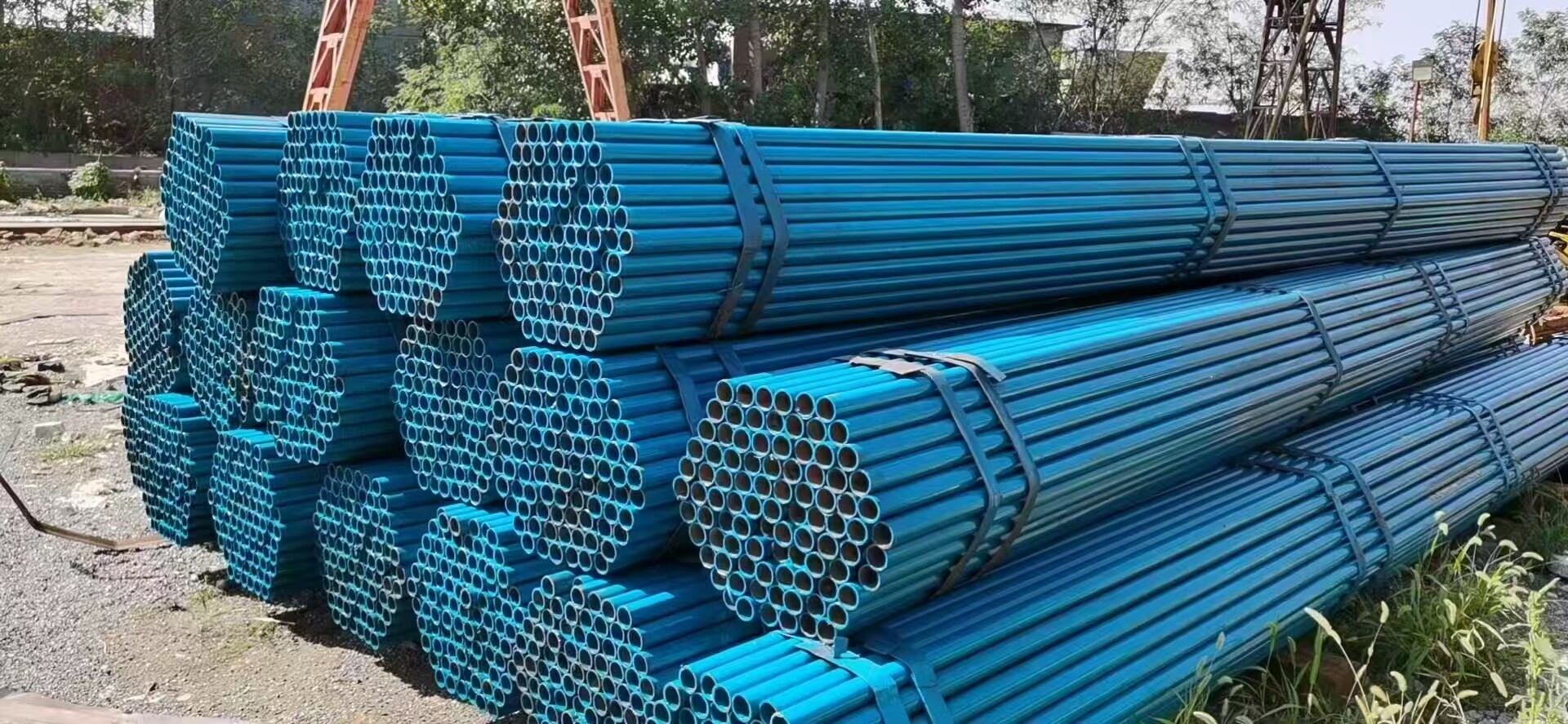 Galvanized rack pipe