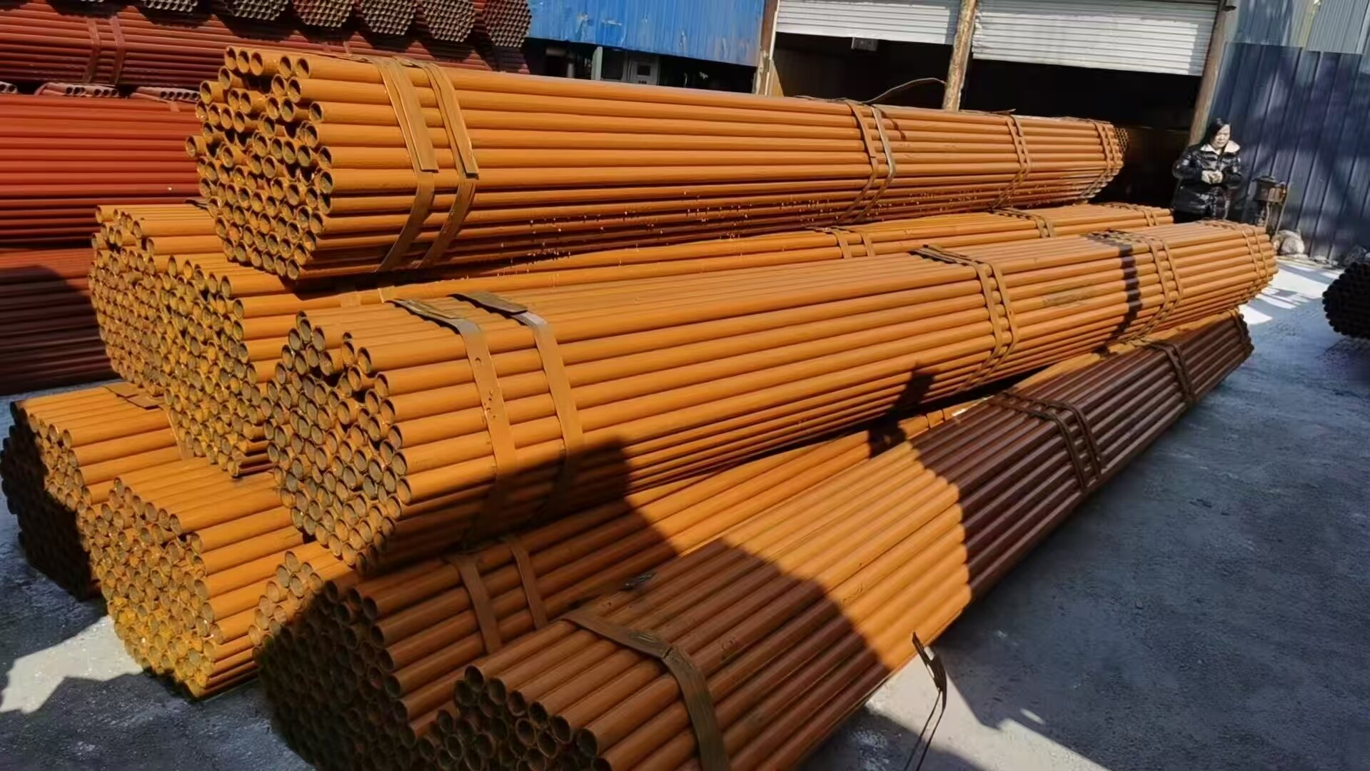 Galvanized rack pipe