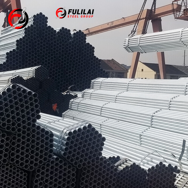 Supplier 1/2 1/4 Inch galvanized Steel pipe GI pipes