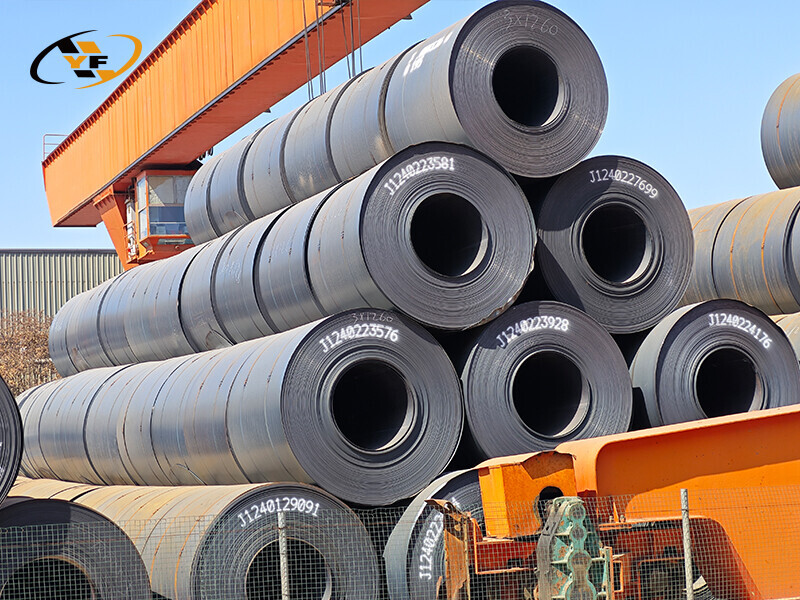 Bobinas de acero al carbono de 1 mm y 0,55 mm de espesor 