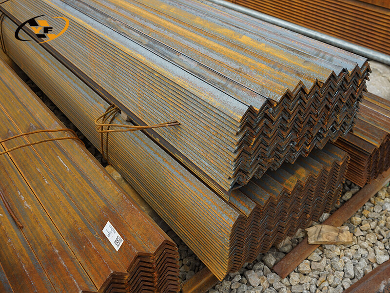 Ángulo de acero Q235 Q195 ss400 50*50*5mm Inmersión en caliente 