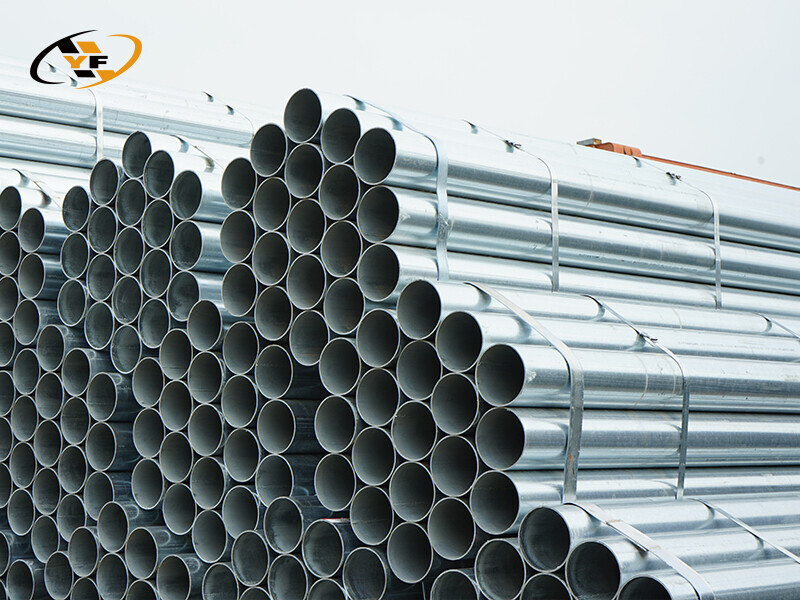 Tubo de acero galvanizado en caliente de 3 mm, tubo de acero sin costura de bajo carbono de grado Q235B negro