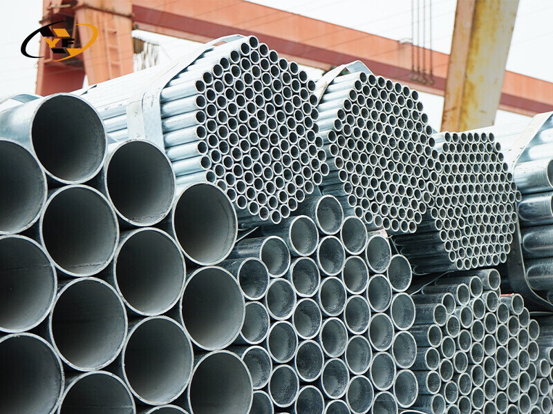 Tubo redondo galvanizado Tubo cuadrado gi Tubo de acero sin costura galvanizado z60