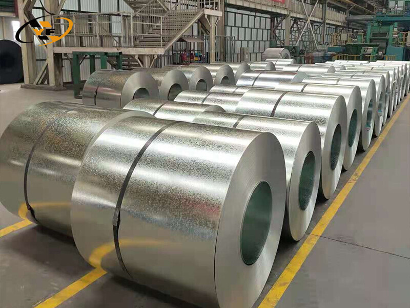 Bobina de acero galvanizado por inmersión en caliente DX51D Bobina de acero galvanizado Z275