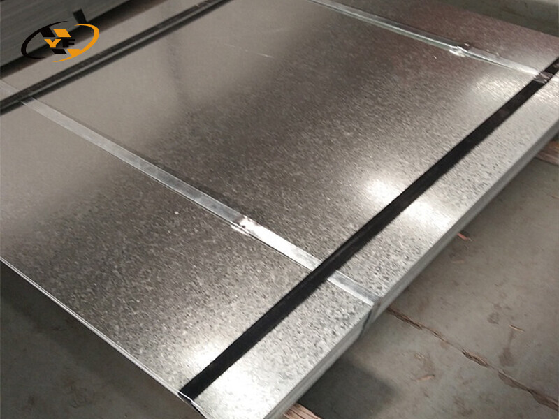 Placa de acero galvanizado plana con revestimiento de zinc de 1,5 mm, 0,5 mm, 2 mm y 3 mm