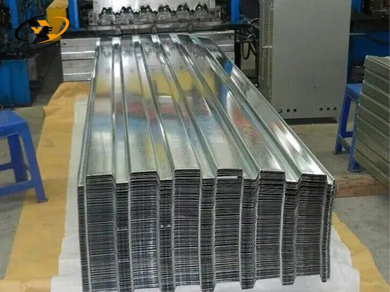 Chapa ondulada galvanizada revestida de zinc de 0,25 mm para techos Z80