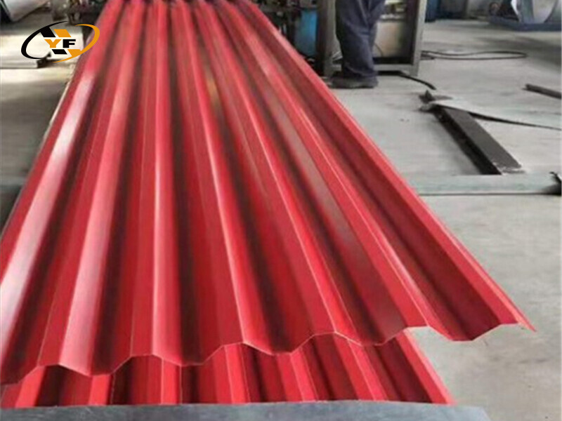 Chapa corrugada galvanizada para cubiertas de metal de 1 a 6 mm de espesor laminada en caliente Dx51d Z100 Z275