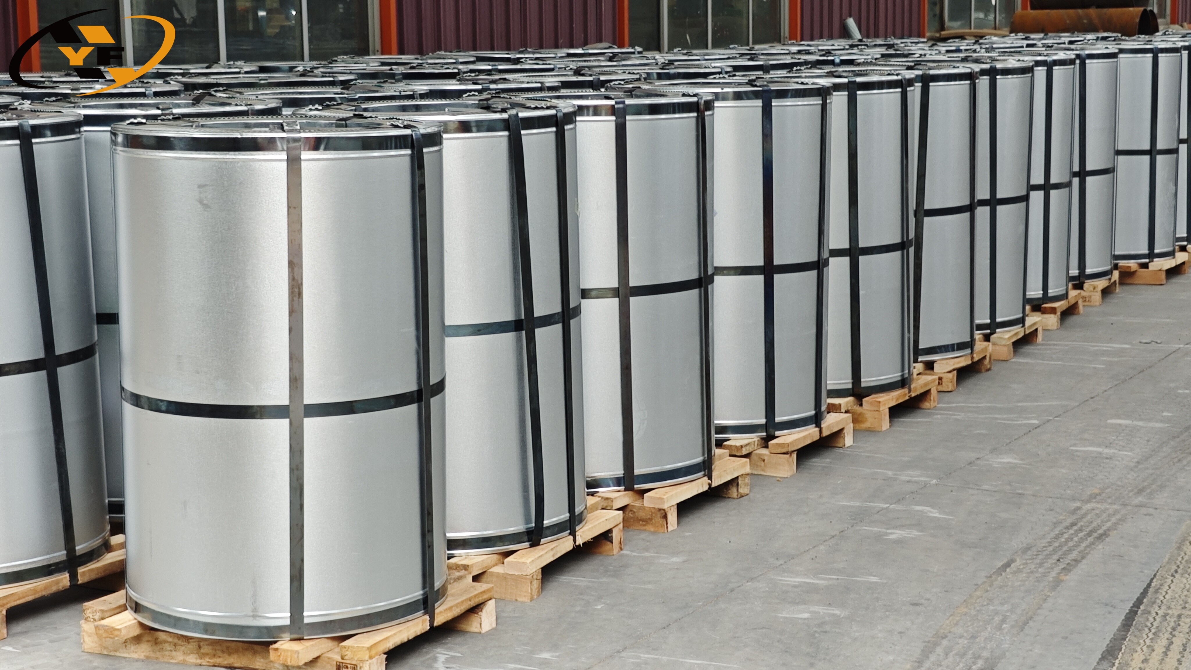 Bobina de acero galvanizado con florón/sin florón Z30G Z60G Z80G Z120g Dx51D SGCC CSA CSB Bobina de acero galvanizado con florón/sin florón Z30G Z60G Z80G Z120g Dx51D SGCC CSA CSB