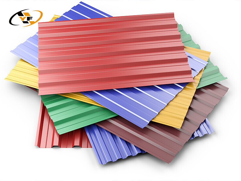 Bwg 34 镀锌波纹板 12 英尺锌钢屋顶板