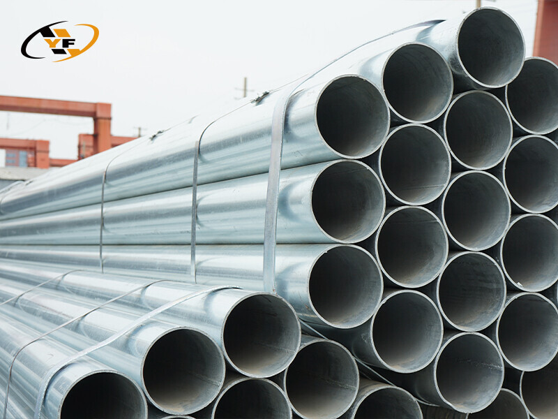 圆形镀锌水管带螺纹镀锌钢管镀锌钢管 