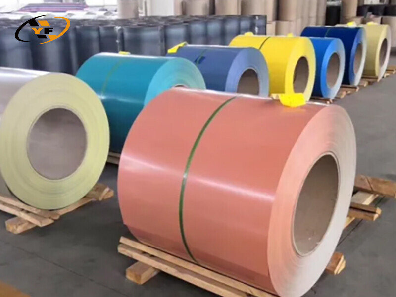 Astm A792 冷轧彩涂镀锌钢板卷 