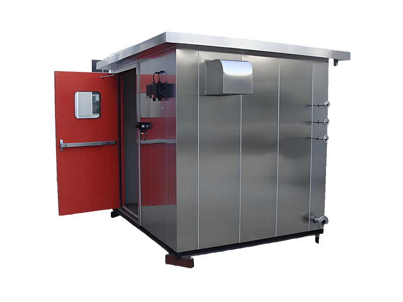 The working principle of the explosion-proof positive pressure box is as follows: