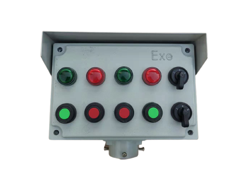 The working principle of the explosion-proof control column is as follows: