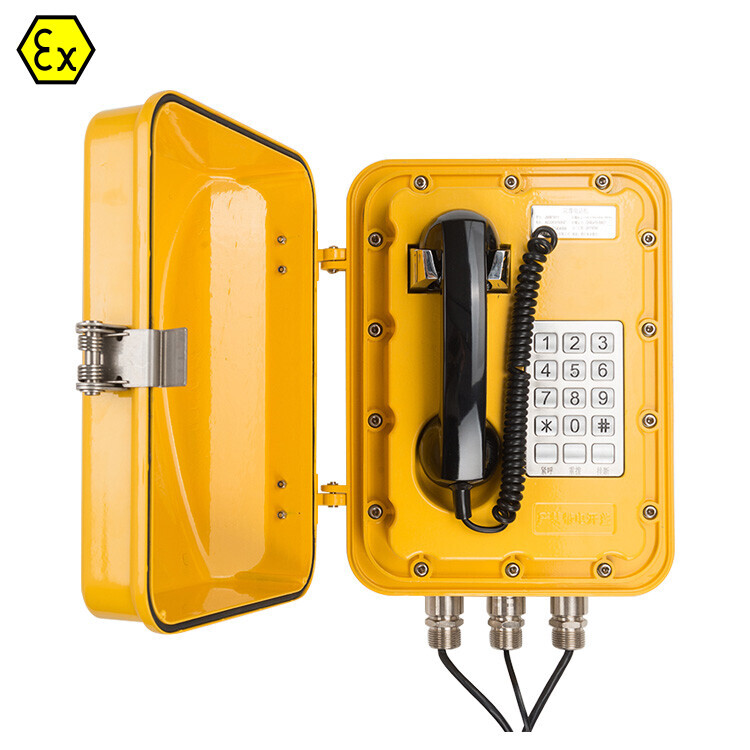 Atex Certified Explosion Proof Industrial IP Telephone