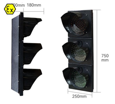 Winnex Atex Certified EGJT Series Explosion-Proof Traffic Signal Lights
