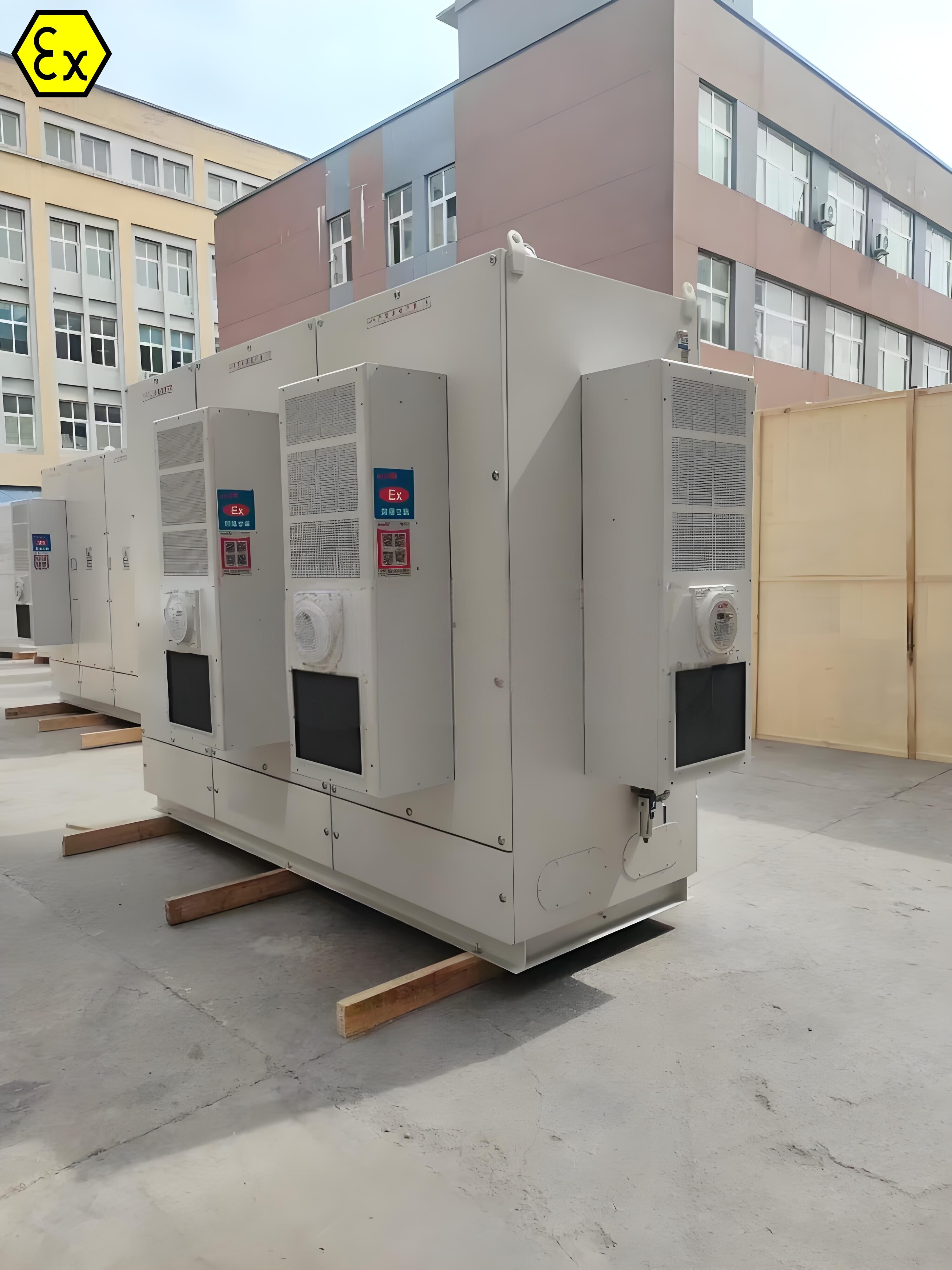 Atex Certified Explosion-proof Pressurzied frequency conversion cabinet + Explosion Proof Electrical Cabinet Air Conditioner Atex Certified Explosion-proof Pressurzied frequency conversion cabinet + Explosion Proof Electrical Cabinet Air Conditioner