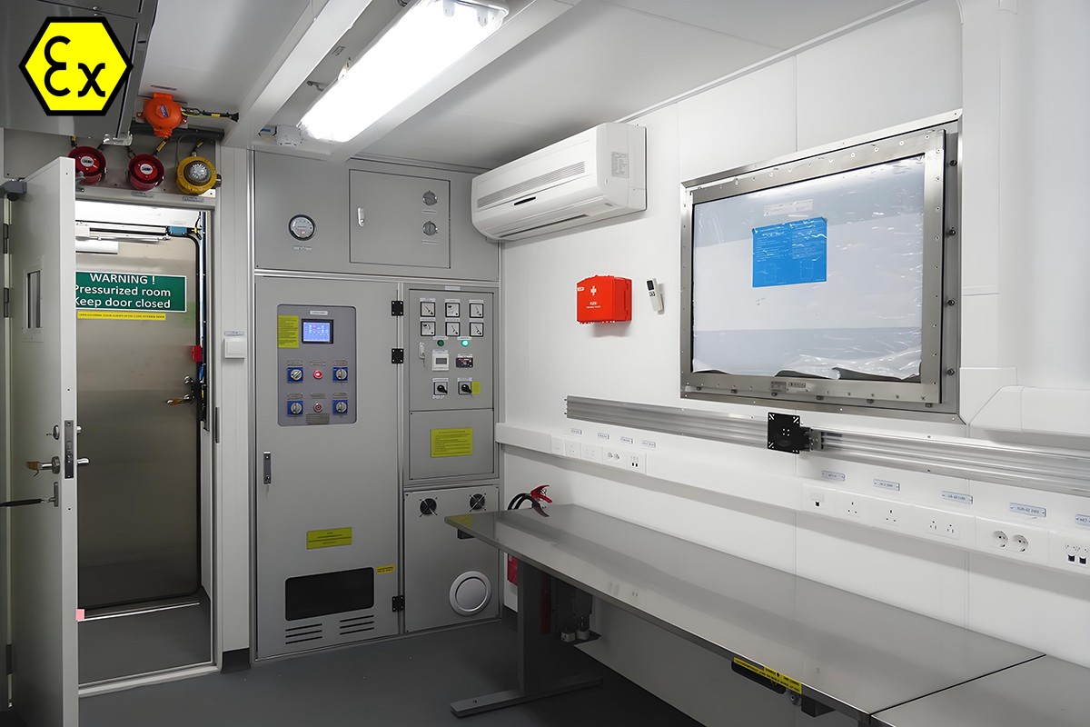 Explosion Proof Pressurized Analysis Cabin Explosion Proof Pressurized Analysis Cabin